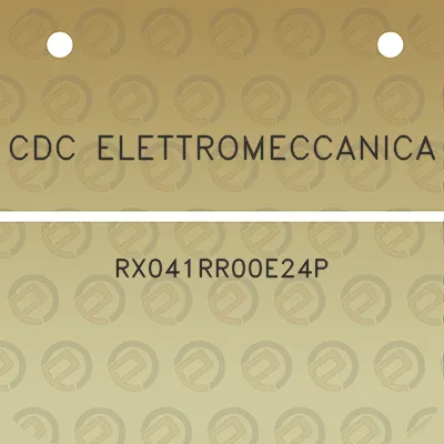 cdc-elettromeccanica-rx041rr00e24p