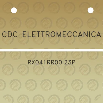 cdc-elettromeccanica-rx041rr00i23p