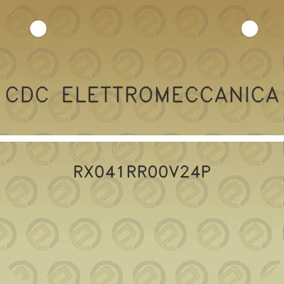 cdc-elettromeccanica-rx041rr00v24p