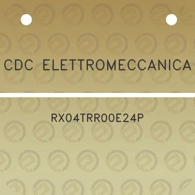 cdc-elettromeccanica-rx04trr00e24p