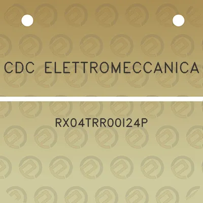 cdc-elettromeccanica-rx04trr00i24p