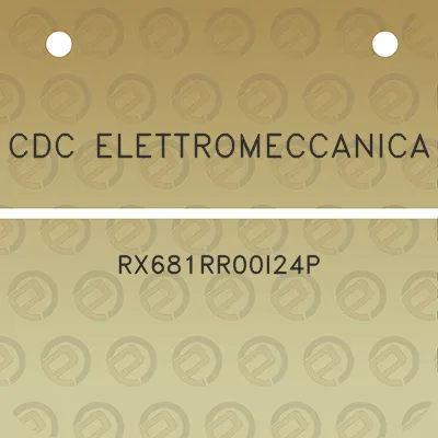 cdc-elettromeccanica-rx681rr00i24p