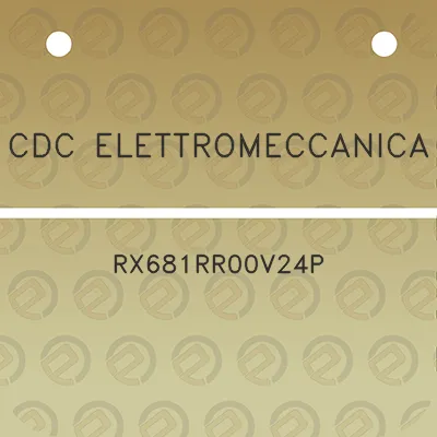 cdc-elettromeccanica-rx681rr00v24p