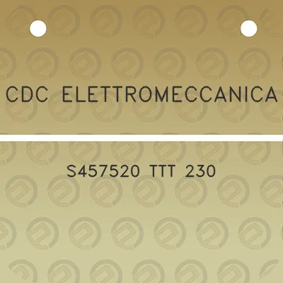 cdc-elettromeccanica-s457520-ttt-230