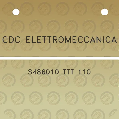 cdc-elettromeccanica-s486010-ttt-110