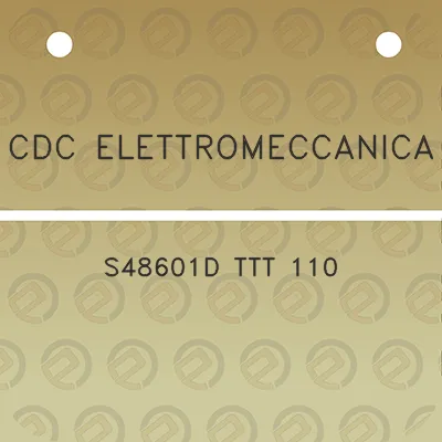 cdc-elettromeccanica-s48601d-ttt-110