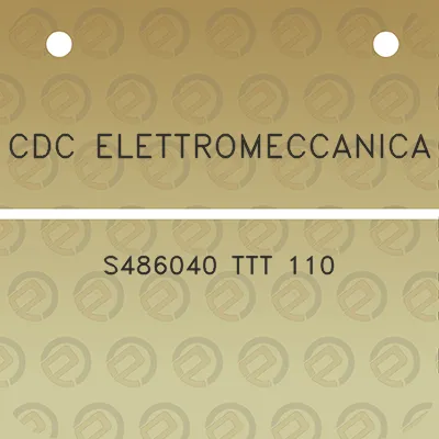 cdc-elettromeccanica-s486040-ttt-110