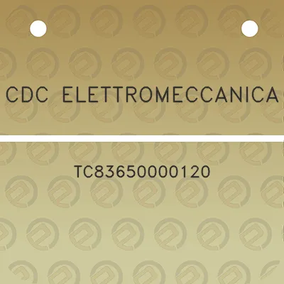 cdc-elettromeccanica-tc83650000120