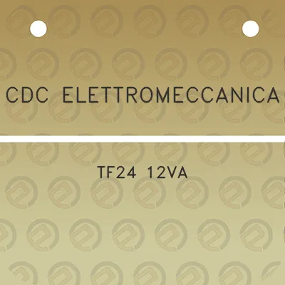 cdc-elettromeccanica-tf24-12va