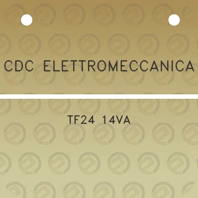 cdc-elettromeccanica-tf24-14va