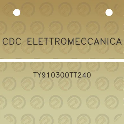 cdc-elettromeccanica-ty910300tt240