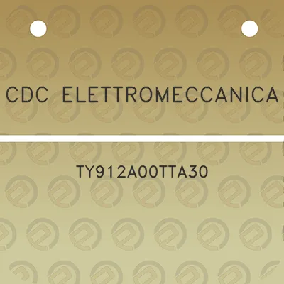 cdc-elettromeccanica-ty912a00tta30