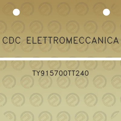 cdc-elettromeccanica-ty915700tt240