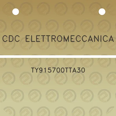 cdc-elettromeccanica-ty915700tta30