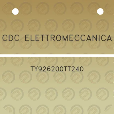 cdc-elettromeccanica-ty926200tt240