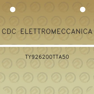 cdc-elettromeccanica-ty926200tta50