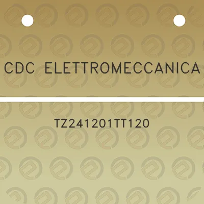 cdc-elettromeccanica-tz241201tt120