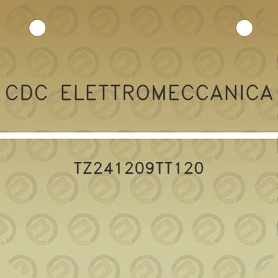 cdc-elettromeccanica-tz241209tt120