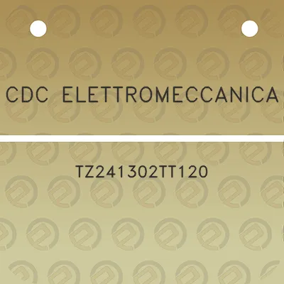 cdc-elettromeccanica-tz241302tt120