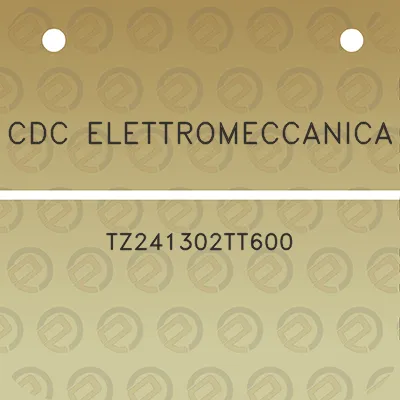 cdc-elettromeccanica-tz241302tt600