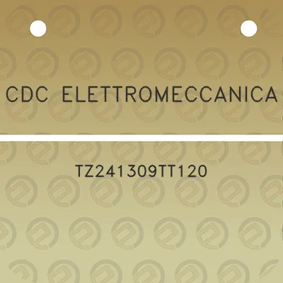 cdc-elettromeccanica-tz241309tt120