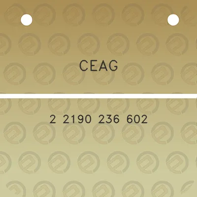 ceag-2-2190-236-602