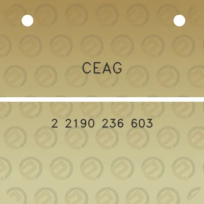 ceag-2-2190-236-603