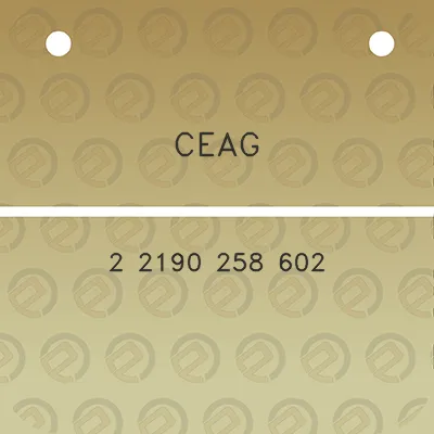 ceag-2-2190-258-602