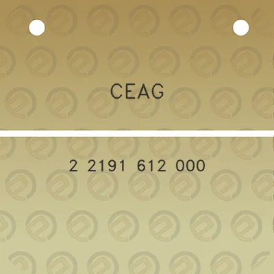 ceag-2-2191-612-000