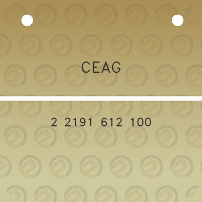 ceag-2-2191-612-100