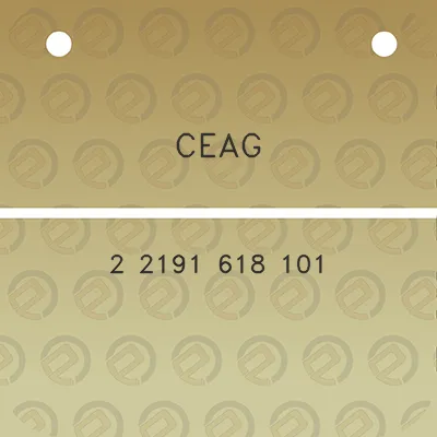 ceag-2-2191-618-101