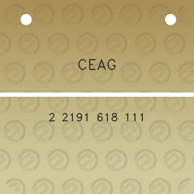 ceag-2-2191-618-111