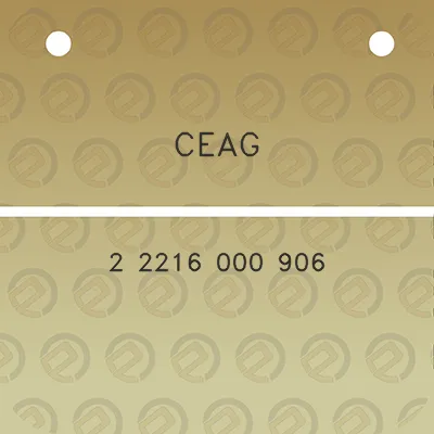 ceag-2-2216-000-906