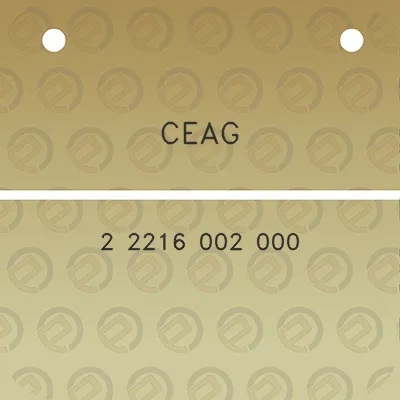 ceag-2-2216-002-000