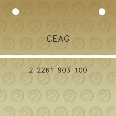 ceag-2-2261-903-100