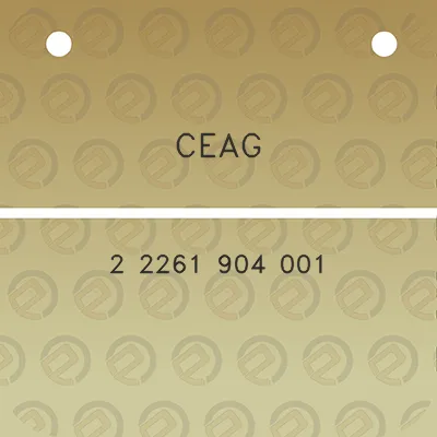 ceag-2-2261-904-001