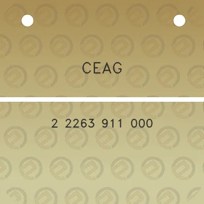 ceag-2-2263-911-000