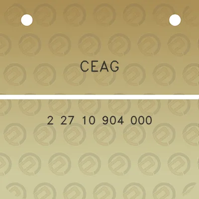 ceag-2-27-10-904-000