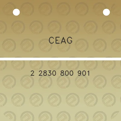 ceag-2-2830-800-901