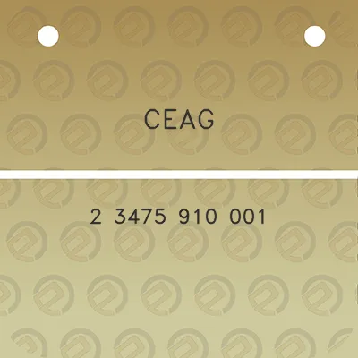 ceag-2-3475-910-001