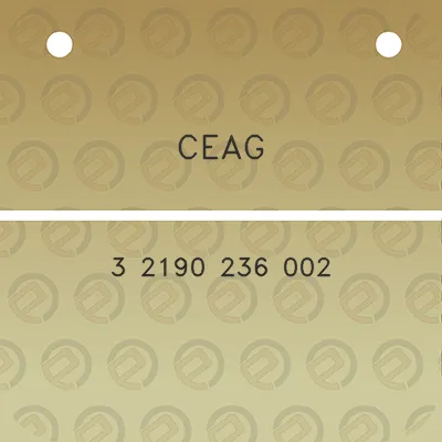 ceag-3-2190-236-002