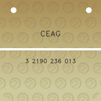 ceag-3-2190-236-013