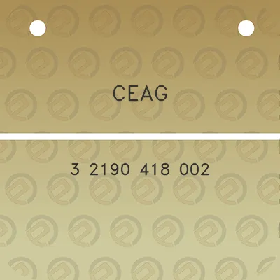 ceag-3-2190-418-002