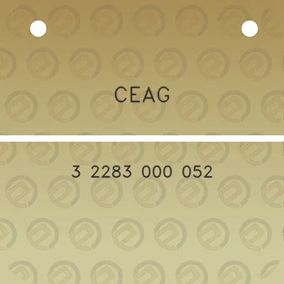 ceag-3-2283-000-052