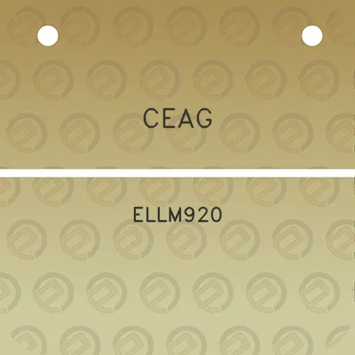 ceag-ellm920