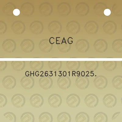 ceag-ghg2631301r9025