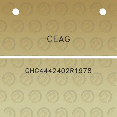 ceag-ghg4442402r1978