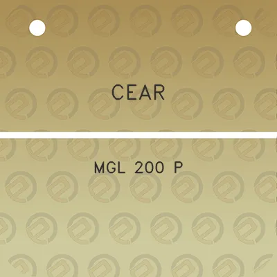 cear-mgl-200-p