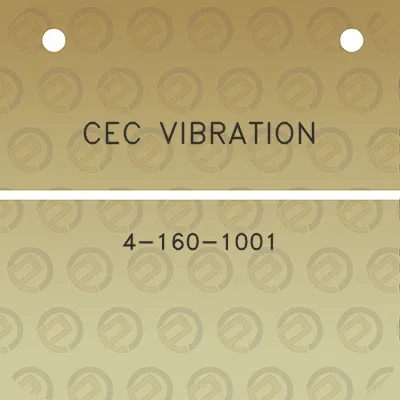 cec-vibration-4-160-1001