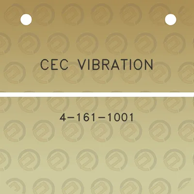 cec-vibration-4-161-1001